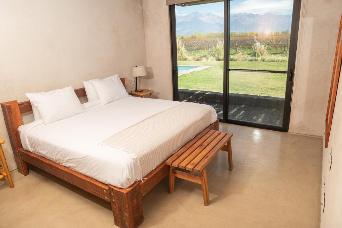 Casa Crux - Bodega Alfa Crux Villa Eugenio Bustos Eksteriør bilde